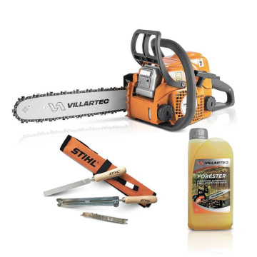 Бензопила VILLARTEC SB018Legend50 +Масло +Набор заточной (1101180001S1)