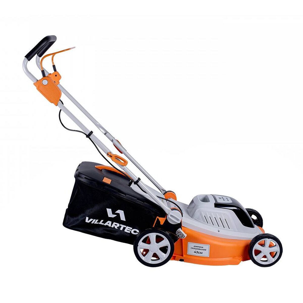 Газонокосилка аккумуляторная VILLARTEC MA4043 SET (MA4043Set8) [40В, 1х8.0 Ач, з/у]