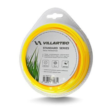 Леска триммерная VILLARTEC 3.0х15м (5012740015)