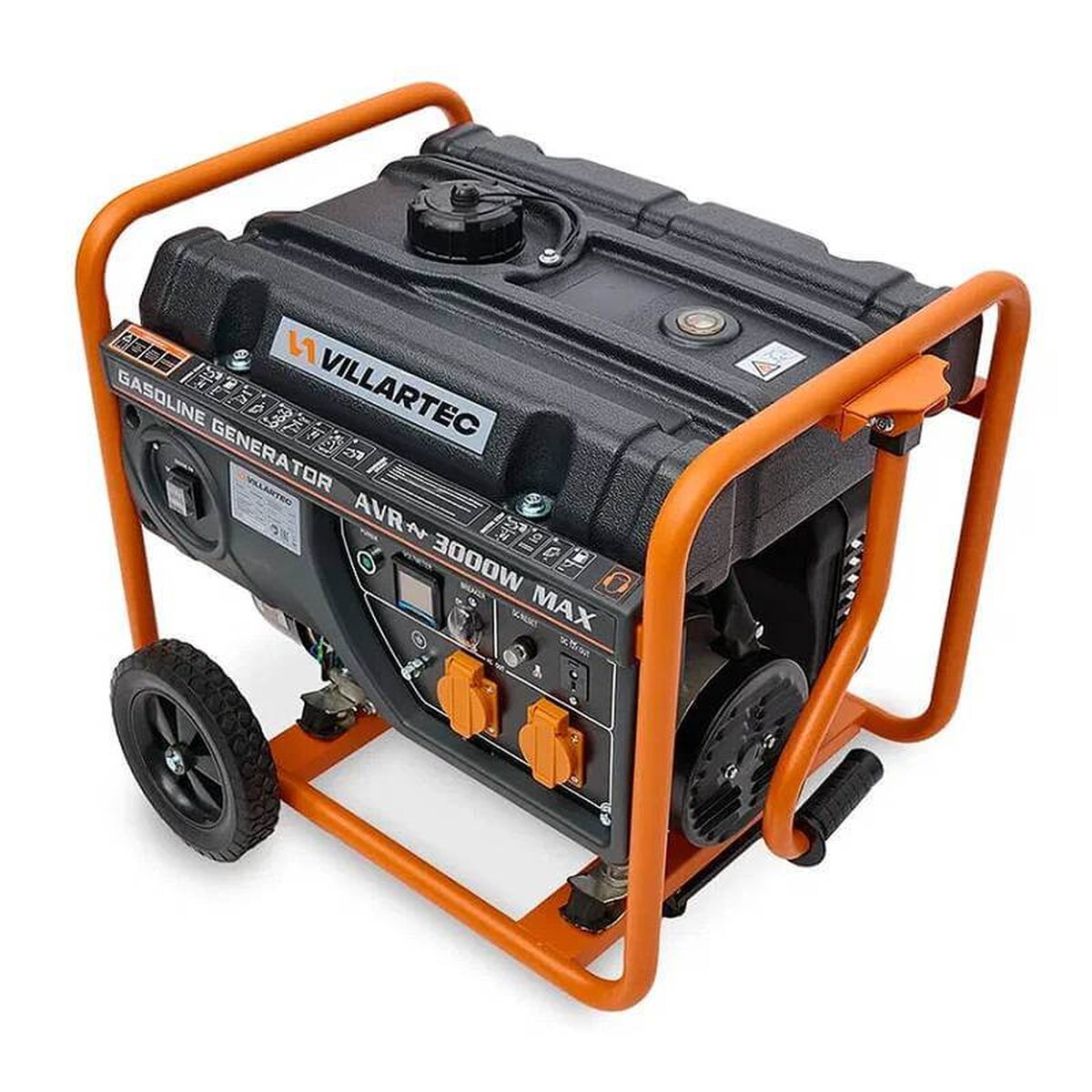 Генератор бензиновый VILLARTEC GG3400W [3.0 кВт, 220В, ручной стартер]