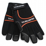 Перчатки рабочие из синтетической кожи с элементами ткани VILLARTEC Mechanic Duro Black, размер L (261000005005)