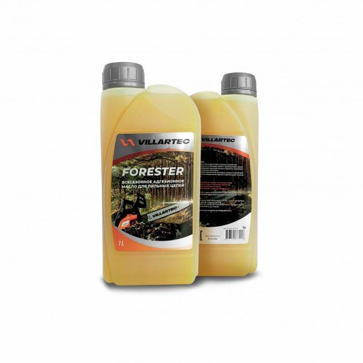 Масло для смазки цепи адгезионное всесезонное VILLARTEC FORESTER 1 л (vilforchainoil1)