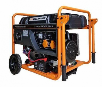 Генератор бензиновый VILLARTEC GG6300 [5.5 кВт, 220В]