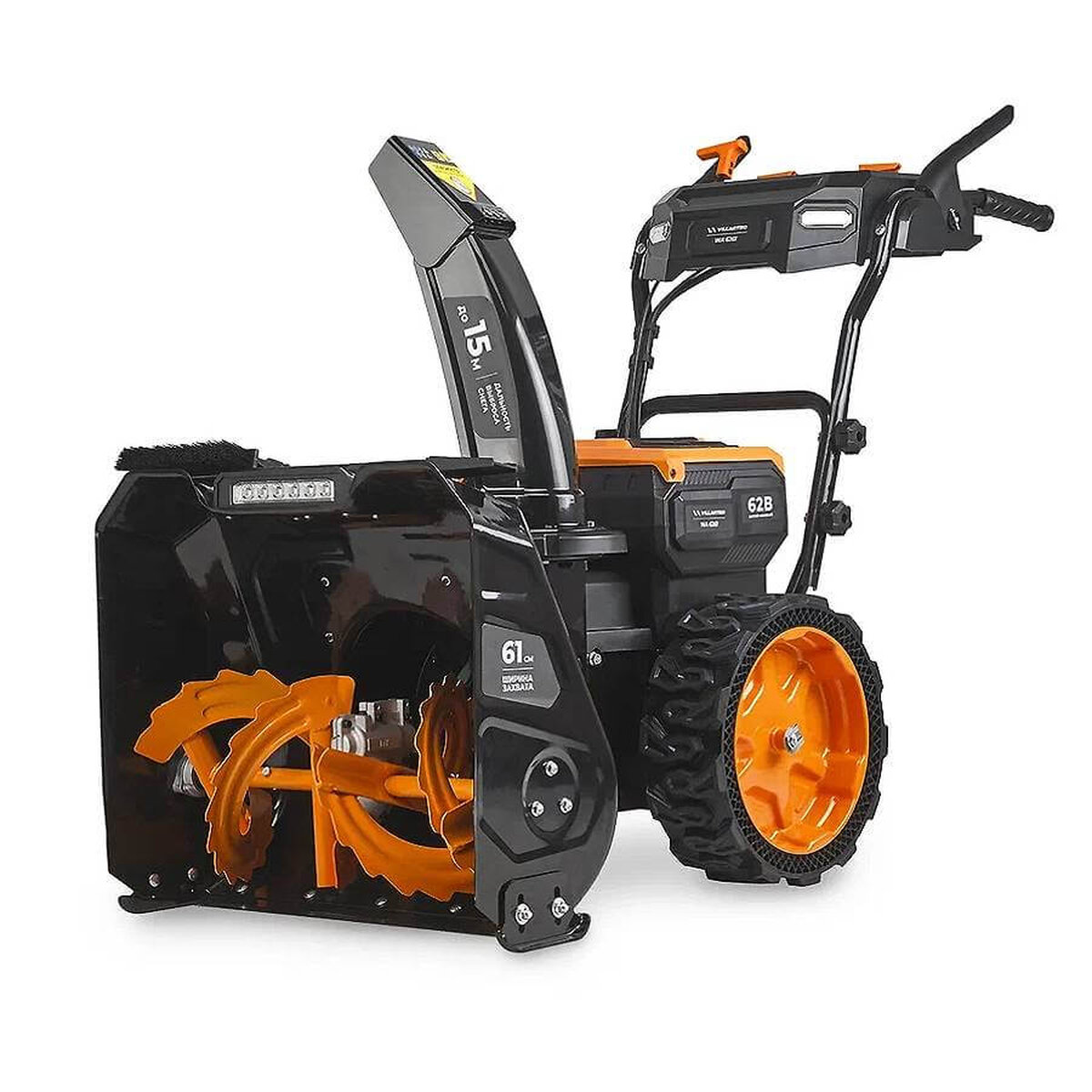 Снегоуборщик аккумуляторный самоходный VILLARTEC WA6261 SET (WA6261Set8n)