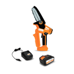 Пила цепная аккумуляторная VILLARTEC SA20MSet [20В, 1х4.0 Aч, з/у]