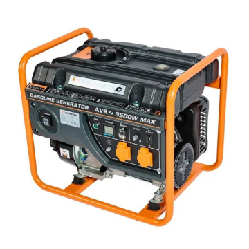 Генератор бензиновый Villartec GG4000C [3.5 кВт, 220В, бак 15л, ручной стартер]