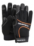 Перчатки рабочие из синтетической кожи с элементами ткани VILLARTEC Mechanic Duro Black, размер L (261000005005)