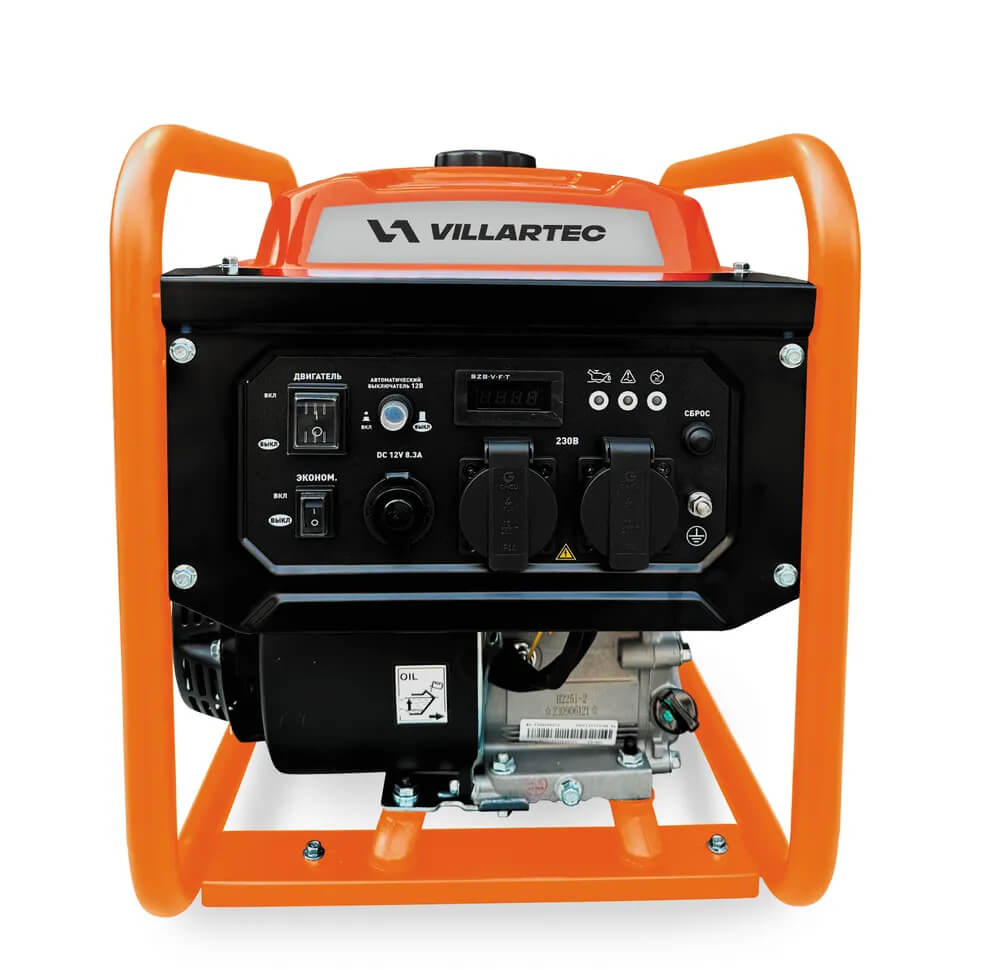 Генератор бензиновый инверторный VILLARTEC GI358 [ 3,8 кВт, 220В]