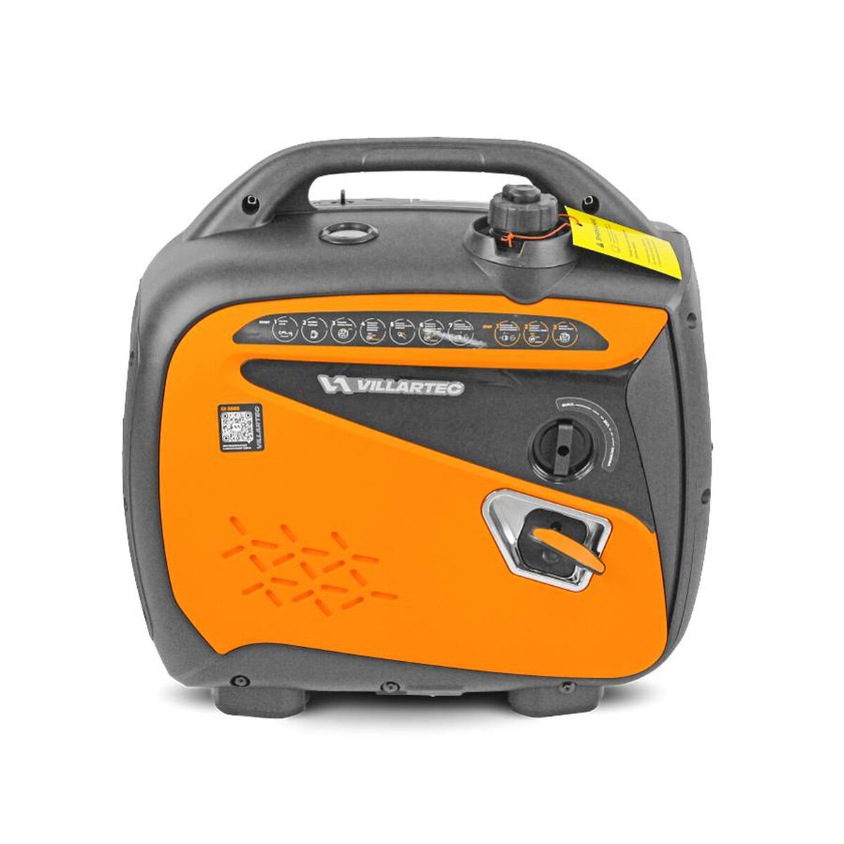 Генератор бензиновый инверторный VILLARTEC GI358S [3,8 кВт, 220В, бак 9л, ручной стартер]