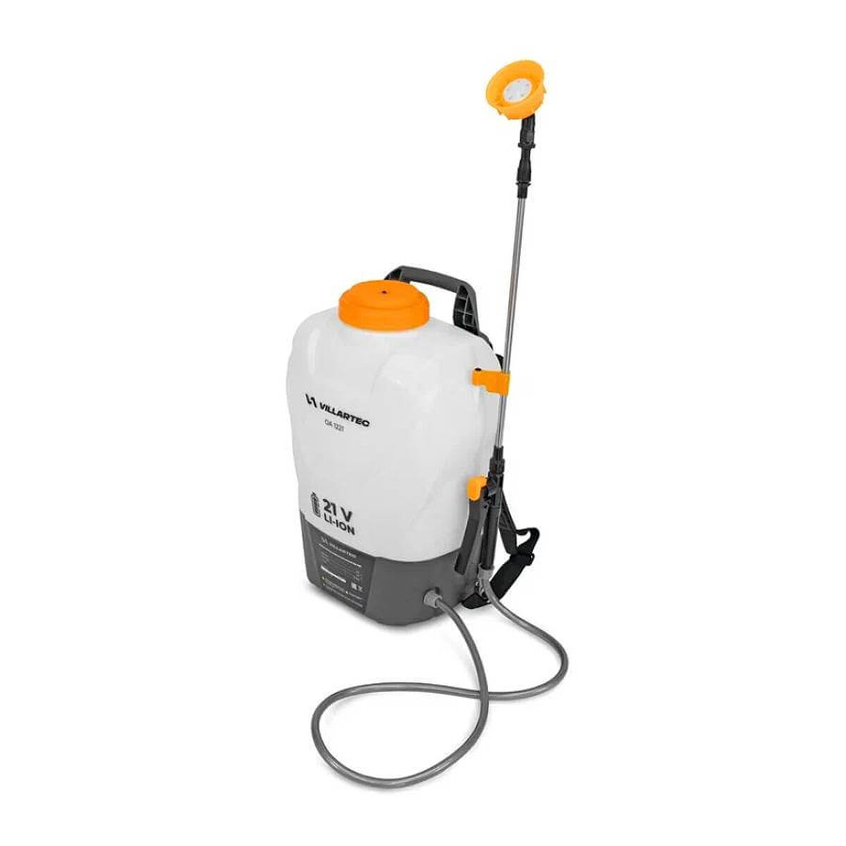Опрыскиватель аккумуляторный 12 л. VILLARTEC OA 1221 (1208020000) [21В, 1х2.0 Ач, з/у]
