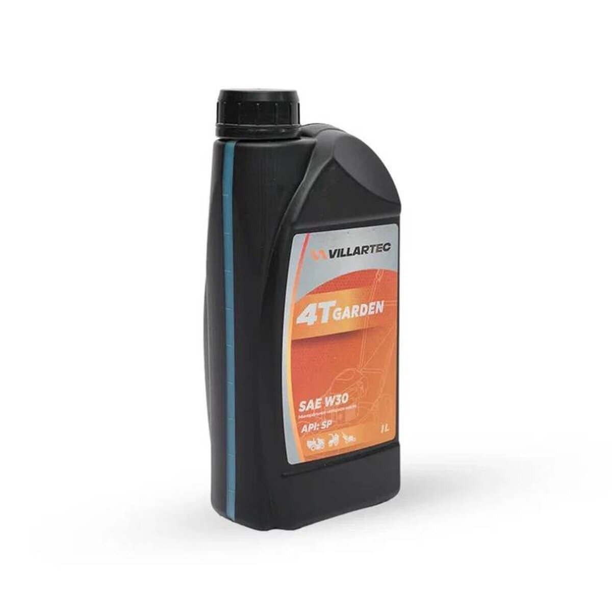 Масло 4-х тактное VILLARTEC SAE W30, минеральное, 1л. (vil4tw301)