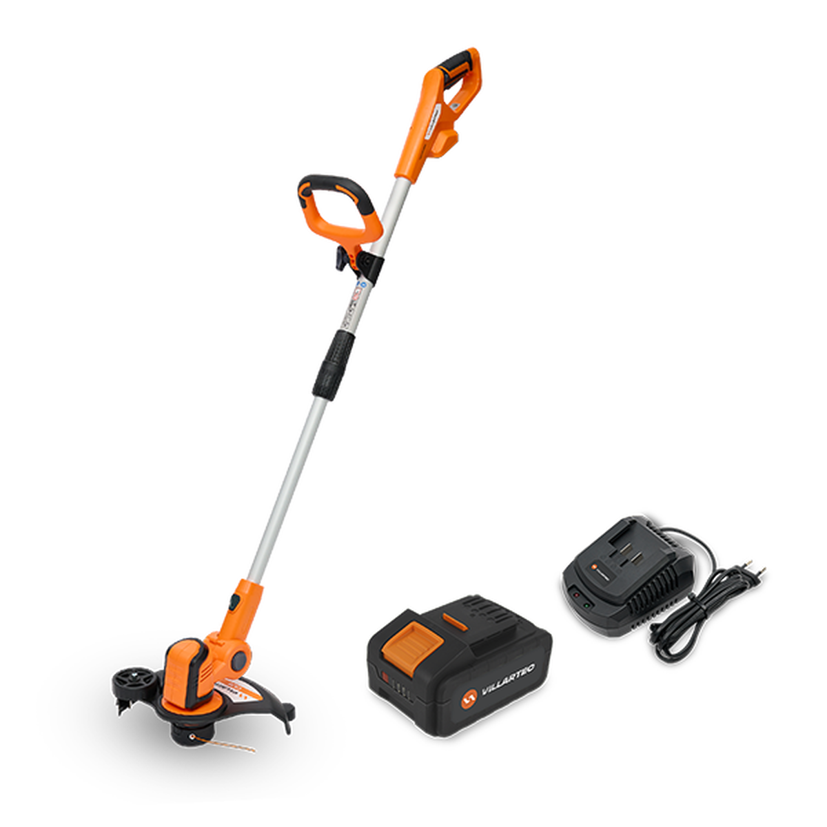 Триммер аккумуляторный VILLARTEC CA20Set [20В, 1х4.0 Aч, з/у]