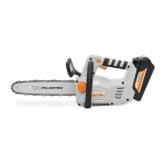 Пила цепная аккумуляторная VILLARTEC SA40T SET (SA40TSet5) [40В, 1х5.0 Ач, з/у]