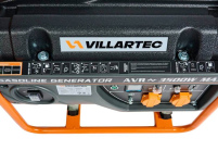 Генератор бензиновый Villartec GG4000C [3.5 кВт, 220В, бак 15л, ручной стартер]