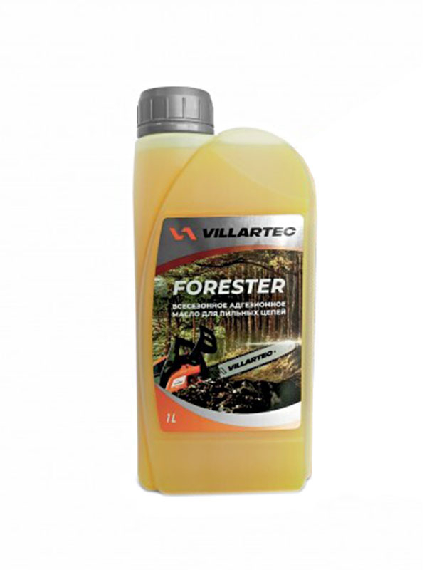 Масло для смазки цепи адгезионное всесезонное VILLARTEC FORESTER 1 л (vilforchainoil1)