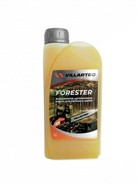 Масло для смазки цепи адгезионное всесезонное VILLARTEC FORESTER 1 л (vilforchainoil1)