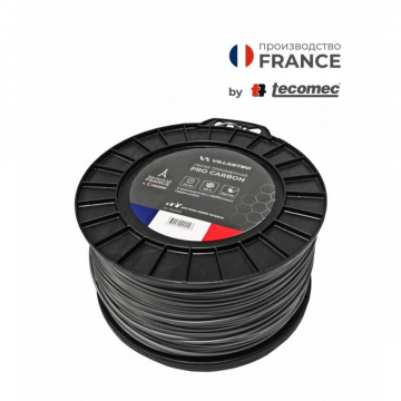 Леска триммерная VILLARTEC Carbon by Tecomec 3.0х168м (05200093)