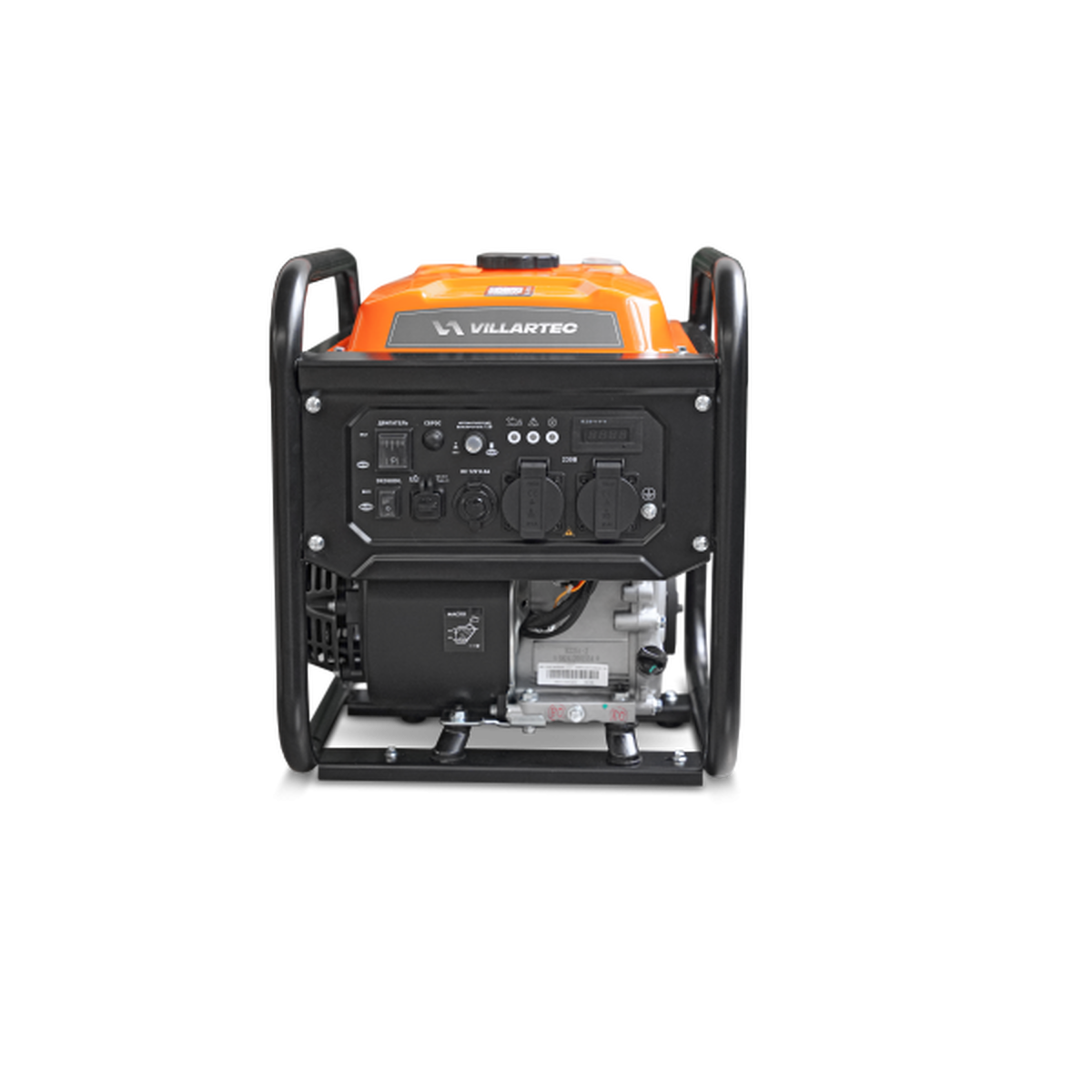 Генератор бензиновый инверторный VILLARTEC GI358 (2101340000) [3.8 кВт, 220В, бак 7.5л, ручной стартер]