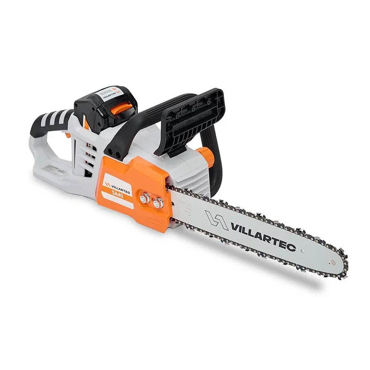 Пила цепная аккумуляторная VILLARTEC SA40Set2 [40В, 1х2.0 Ач, з/у]