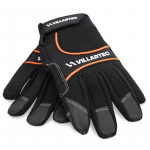 Перчатки рабочие из синтетической кожи с элементами ткани VILLARTEC Mechanic Duro Black, размер L (261000005005)