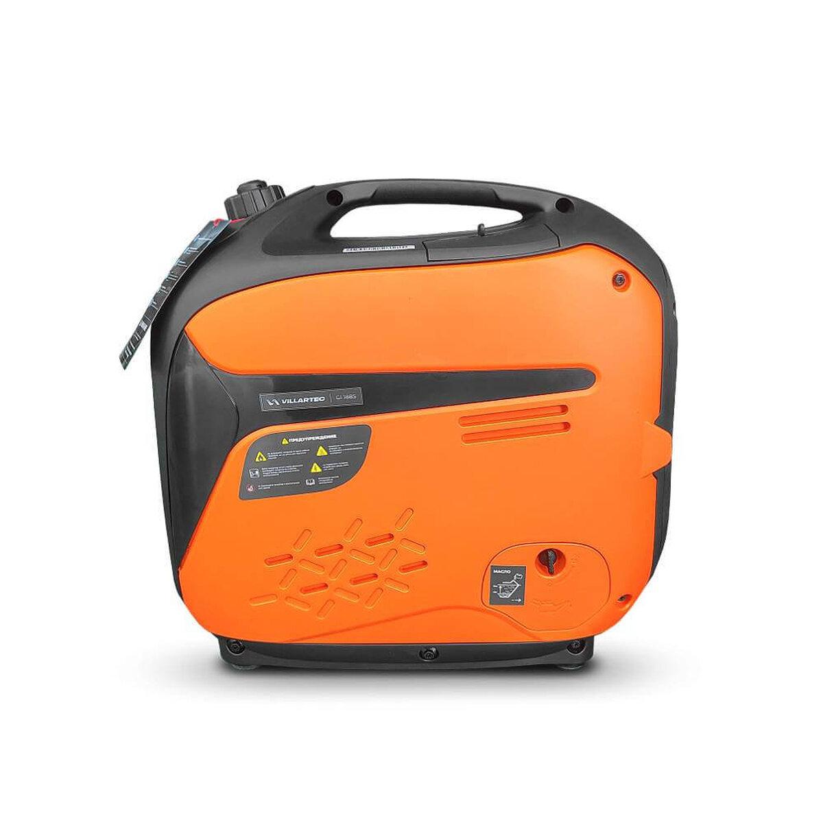 Генератор бензиновый инверторный VILLARTEC GI188S (2101180000) [2,0 кВт, 220В, бак 5л, ручной стартер]
