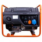 Генератор бензиновый Villartec GG6300C (2102640000) [5.5 кВт, 220В, бак 25л, ручной стартер]