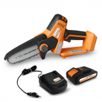 Пила цепная аккумуляторная VILLARTEC SA20MSet [20В, 1х2.0 Aч, з/у]