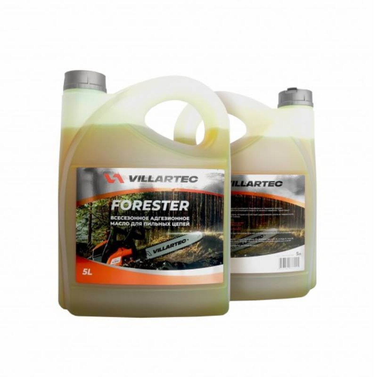Масло для смазки цепи адгезионное всесезонное VILLARTEC FORESTER 5 л (vilforchainoil5)