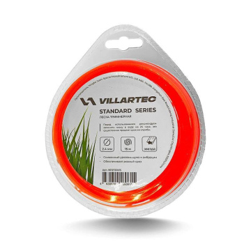 Леска триммерная VILLARTEC 2.4х15м (5012720015)
