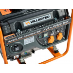 Генератор бензиновый Villartec GG4000C [3.5 кВт, 220В, бак 15л, ручной стартер]
