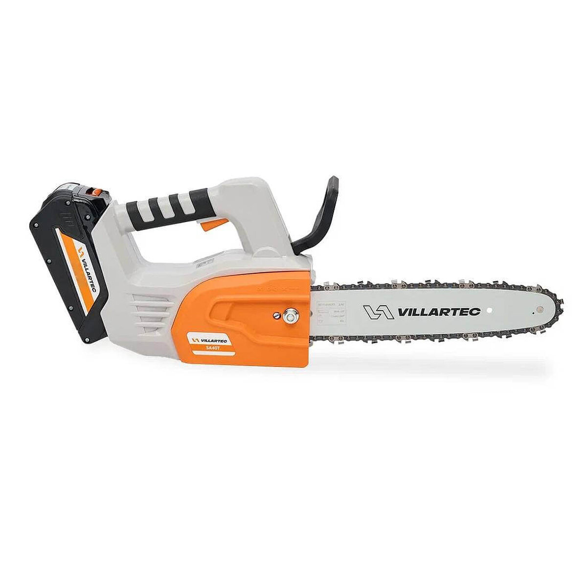 Пила цепная аккумуляторная VILLARTEC SA40T SET (SA40TSet5) [40В, 1х5.0 Ач, з/у]
