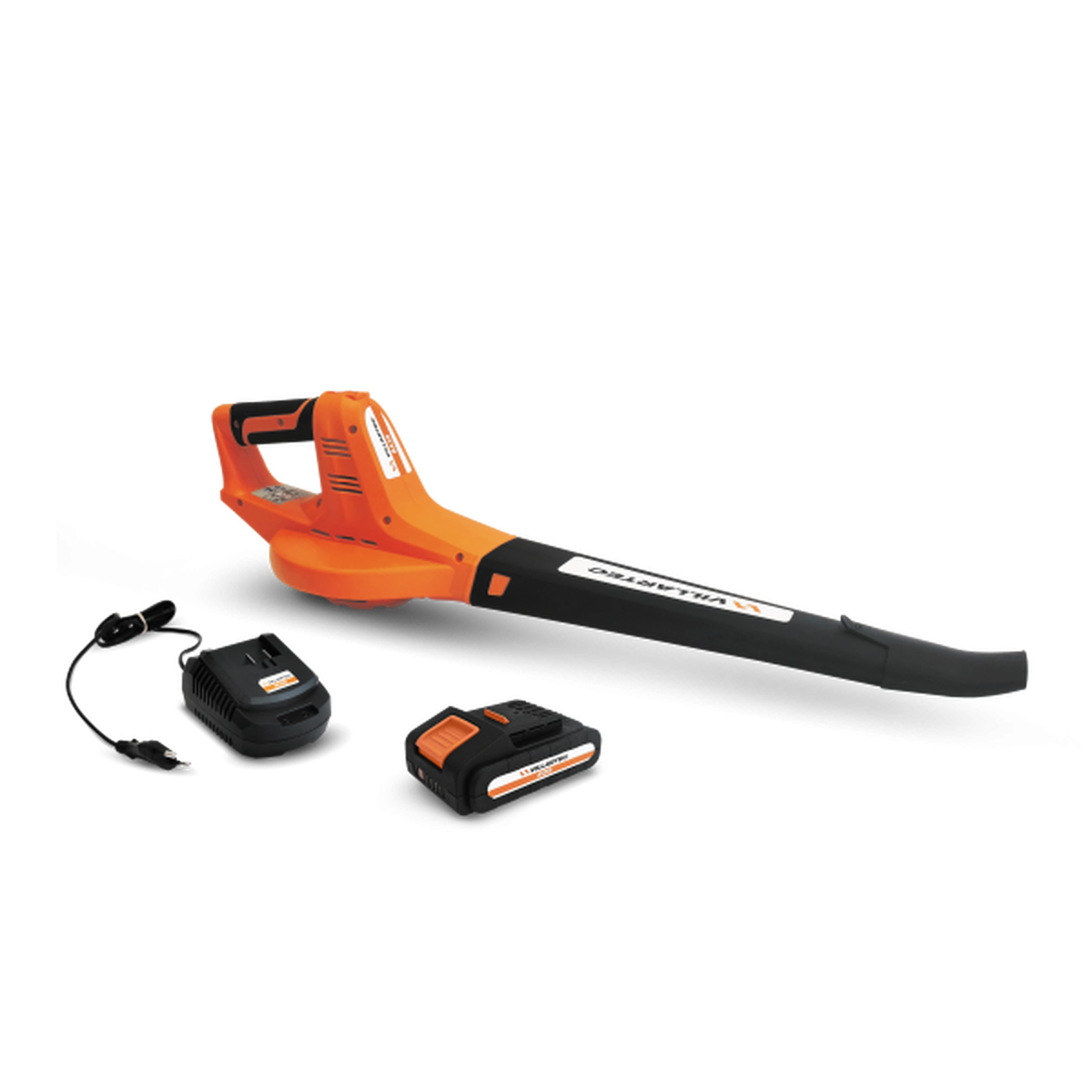 Воздуходувка аккумуляторная VILLARTEC BA20Set [20В, 1х2.0 Ач, з/у]