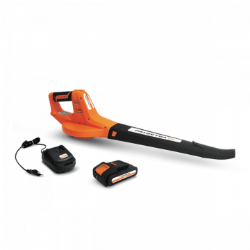 Воздуходувка аккумуляторная VILLARTEC BA20Set [20В, 1х2.0 Ач, з/у]