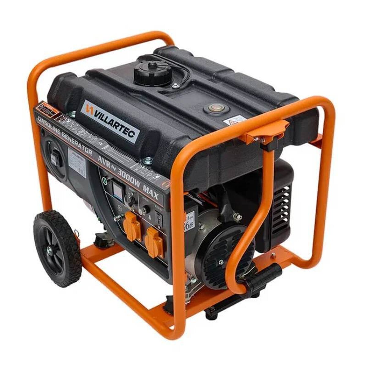Генератор бензиновый VILLARTEC GG3400W [3.0 кВт, 220В, ручной стартер]