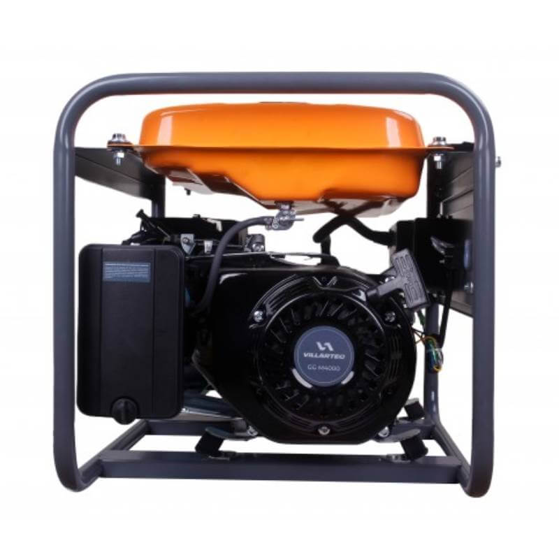 Генератор бензиновый Villartec GGM4000 (2102040000) [3.5 кВт, 220В, бак 15л, ручной стартер]